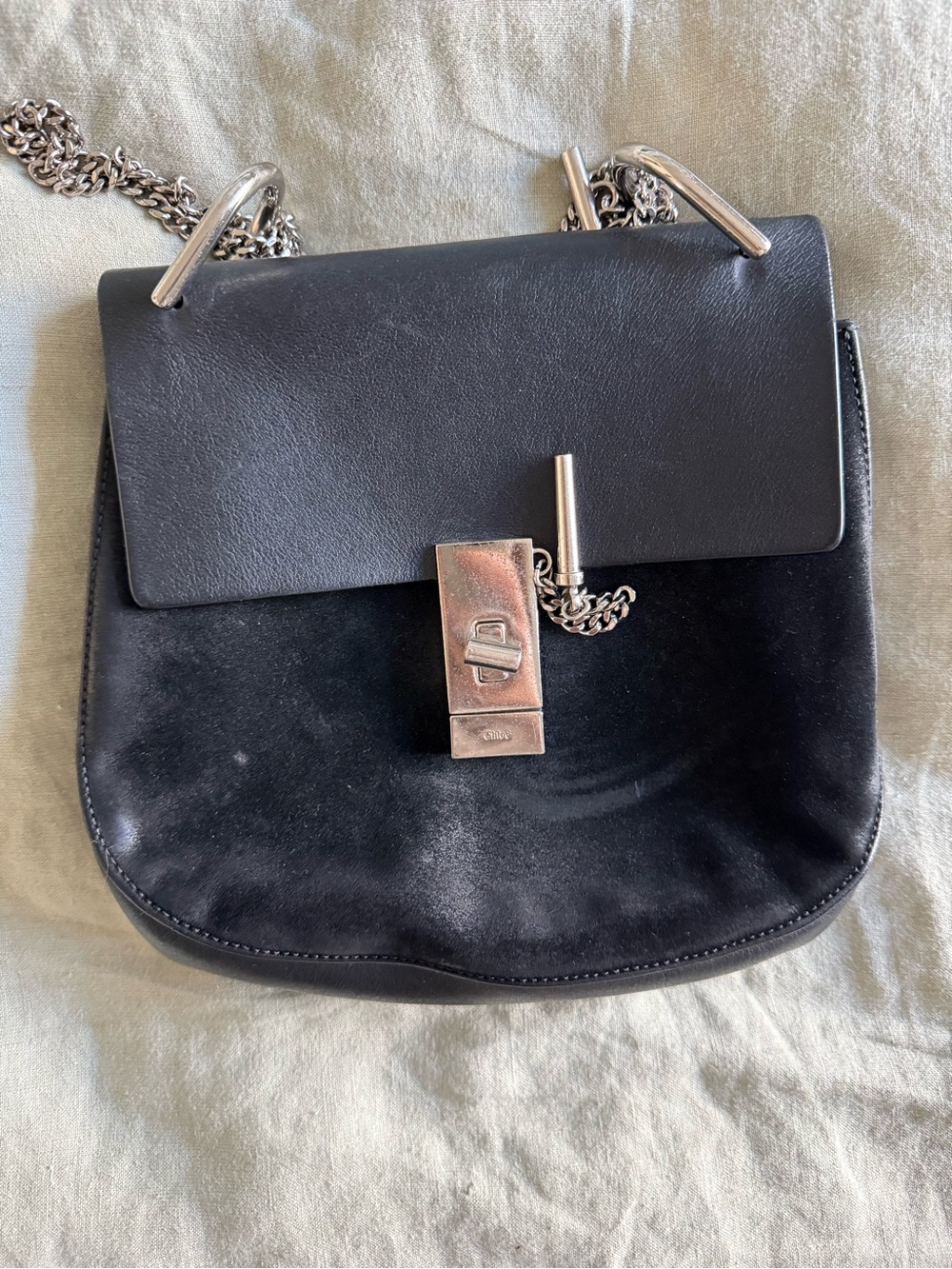 Chloe Drew Suede Bag